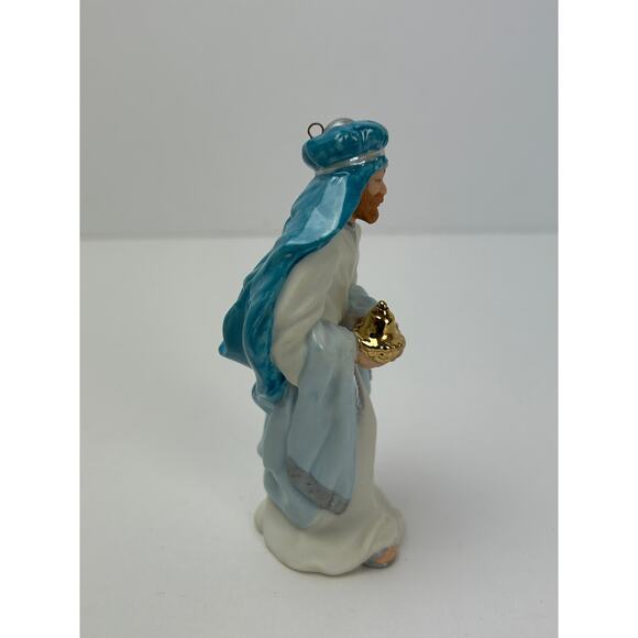 Hallmark Keepsake Balthasar The Magi 1999 Blessed Nativity Porcelain Ornament - Picture 3 of 7